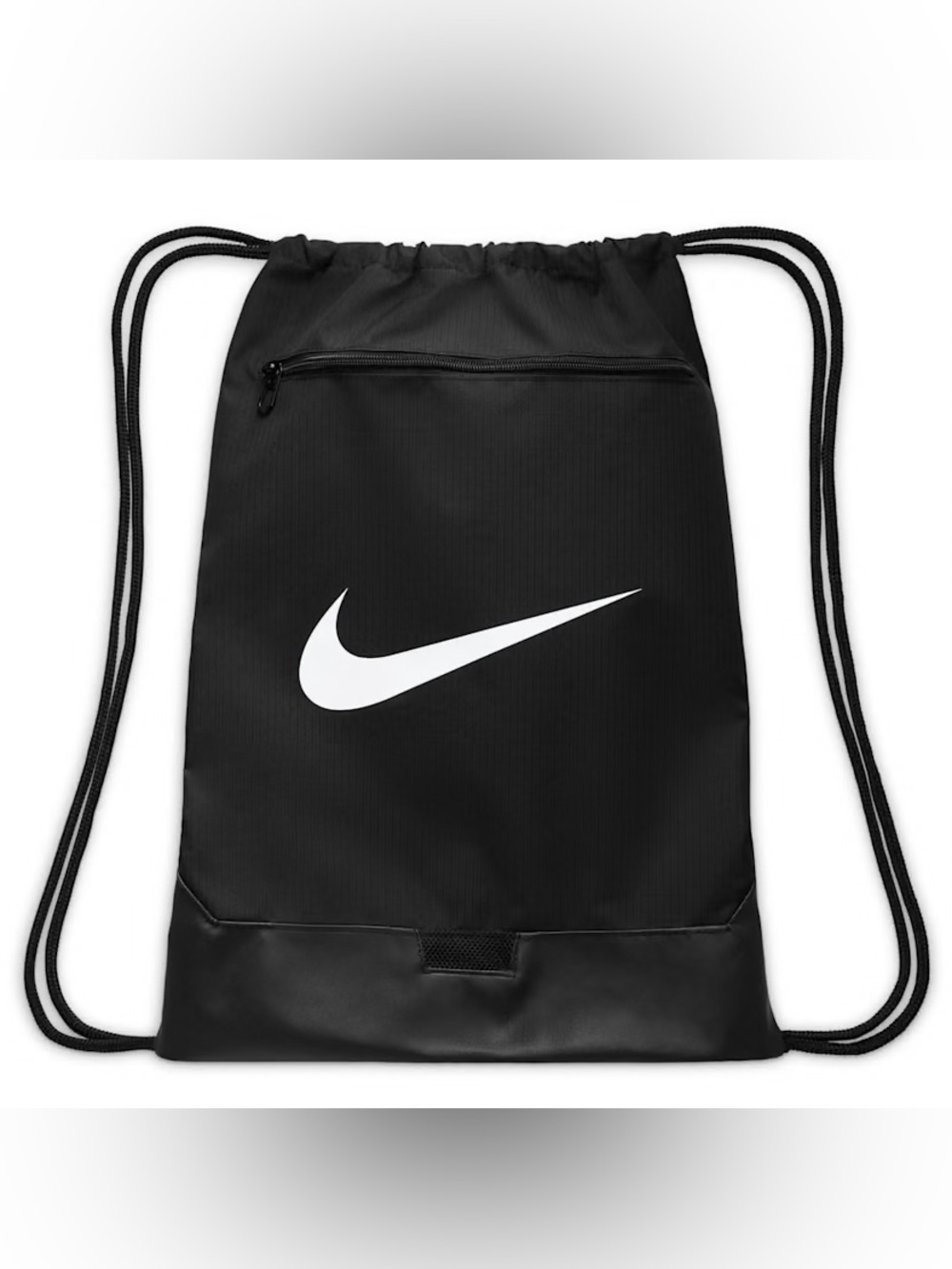 NWT Nike Unisex Brasilia Drawstring Bag: Black